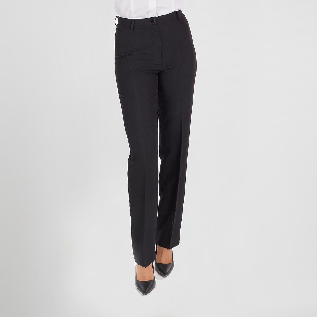 203200-001 - PANTALON MUJER SIN BOLSILLOS NEGRO