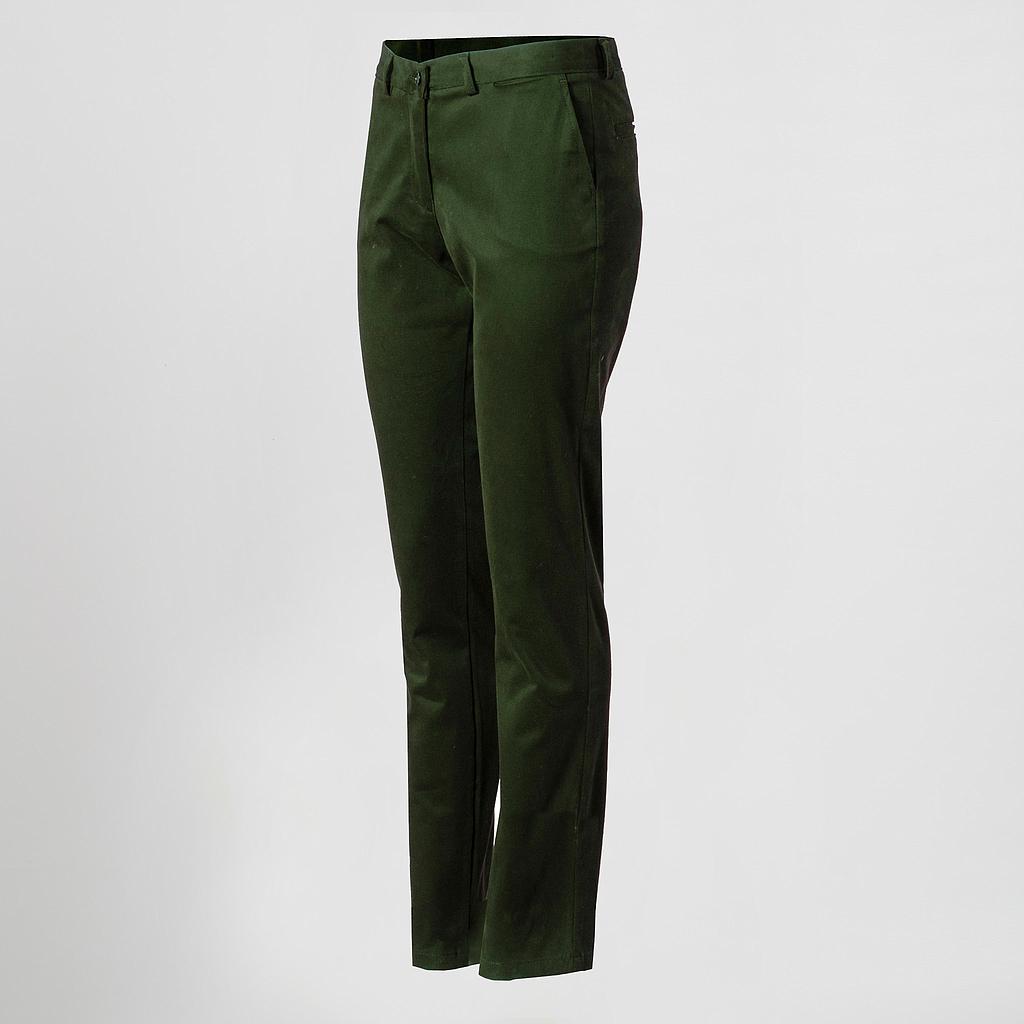 205400-149 - PANTALON MUJER CHINO COLD VERDE CAQUI