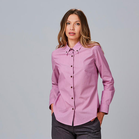 240011-112 - CAMISA MUJER RAYA FABIOLA BURDEOS