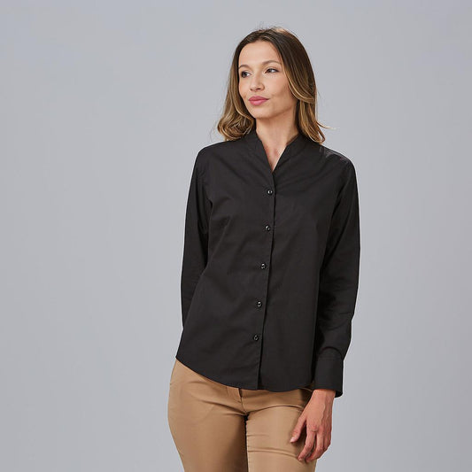 240018-001 - CAMISA MUJER RACHELE NEGRO