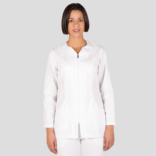 623600-101 - BLUSA MUJER CREMALLERA SICILIA M/L BLANCO