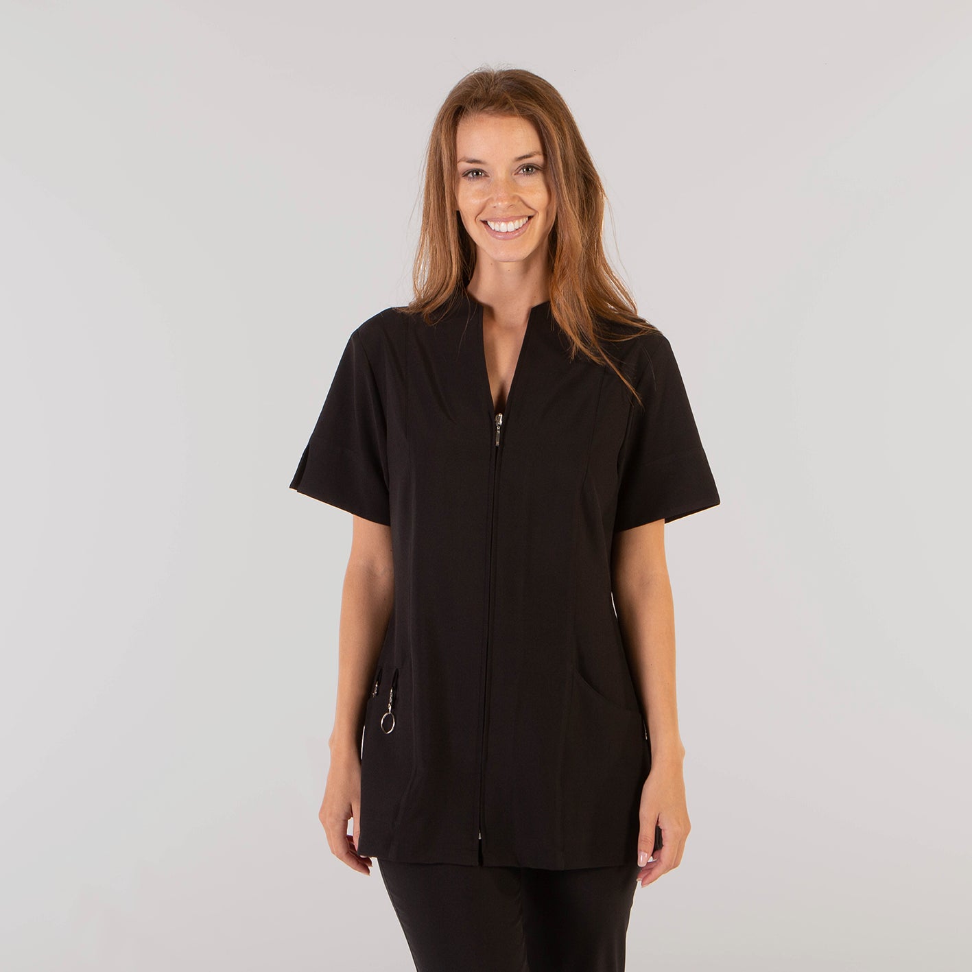 662200-001 - BLUSA ABIERTA MUJER YANIRA NEGRO