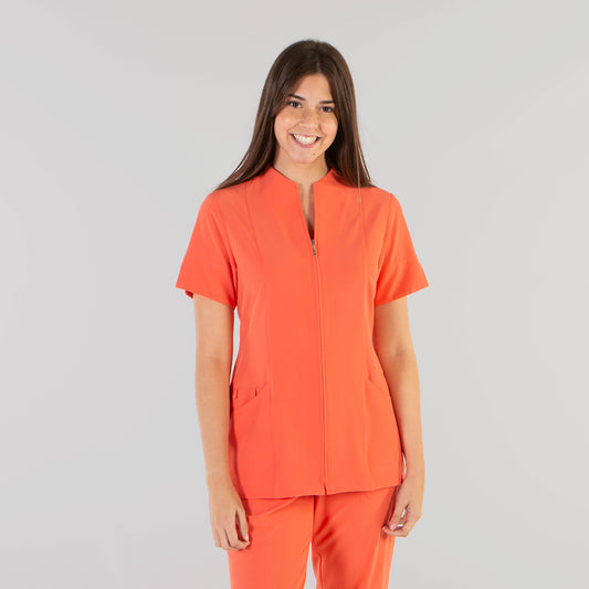 662200-133 - BLUSA ABIERTA MUJER YANIRA CORAL