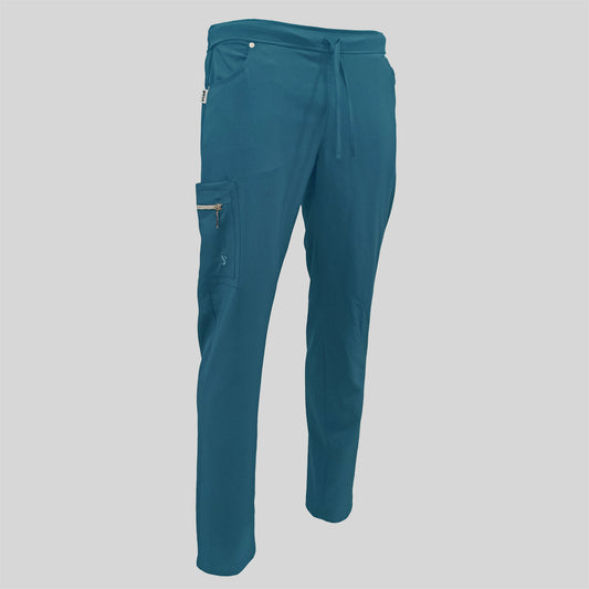 702900-145 - PANTALON UNISEX MULTIBOLSILLOS EXTRAFIBER VERDE PETRÓLEO