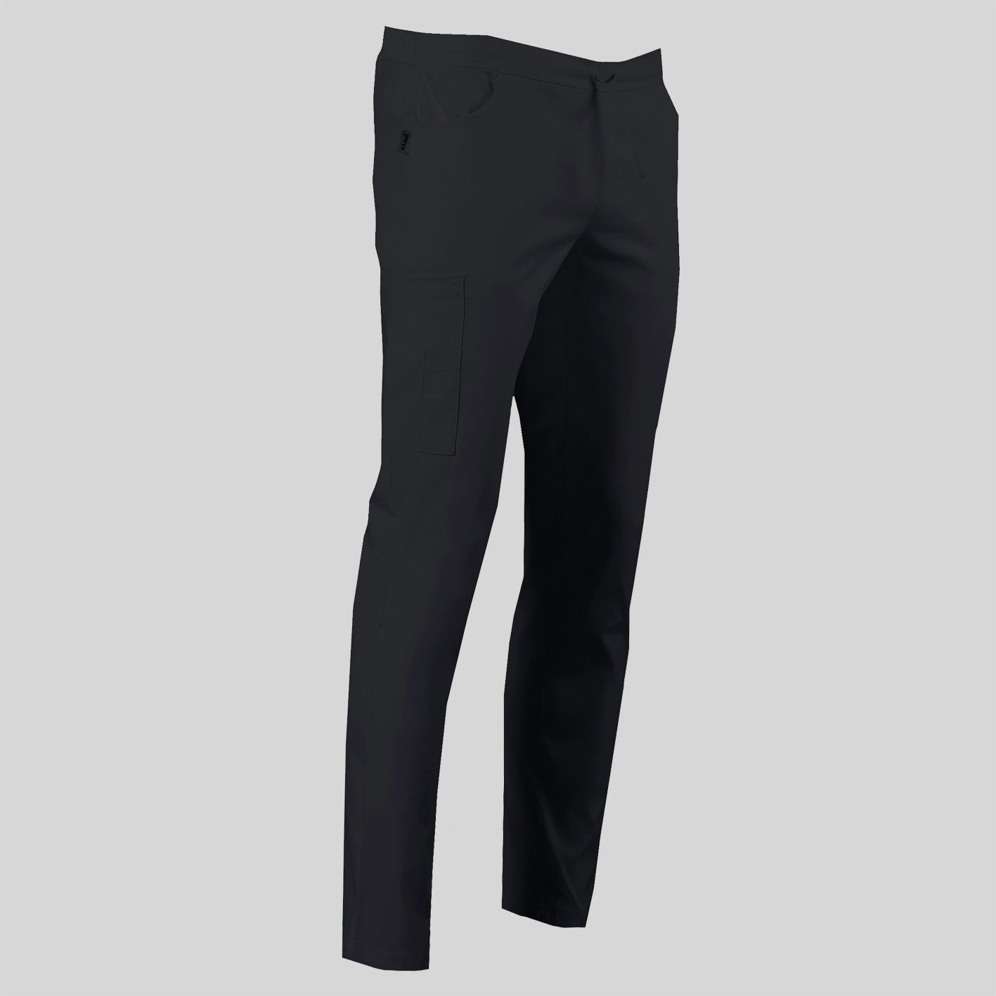 703100-001 - PANTALON UNISEX MULTIBOLSILLOS SARGA ELASTICA NEGRO