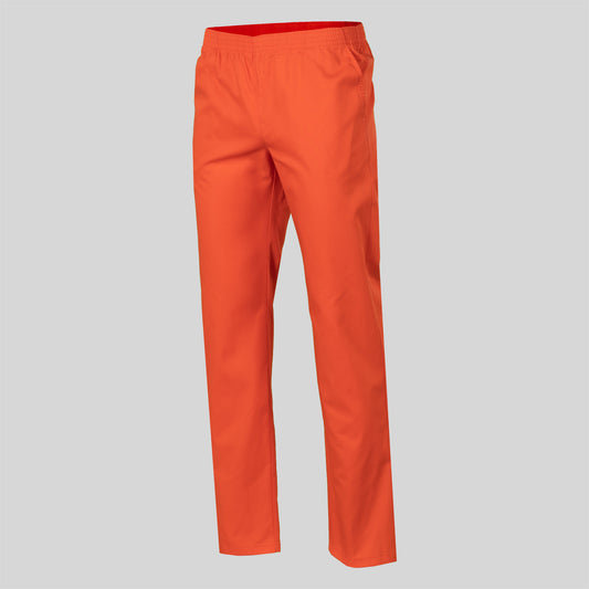 7733G0-116 - PANTALON SANITARIO SARGA NUEVOS COLORES BOL. GOMA ENTERA NARANJA