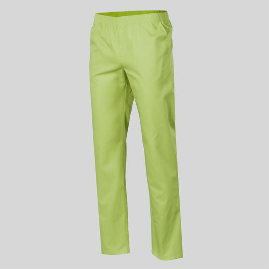 7733G0-127 - PANTALON SANITARIO SARGA NUEVOS COLORES BOL. GOMA ENTERA PISTACHO