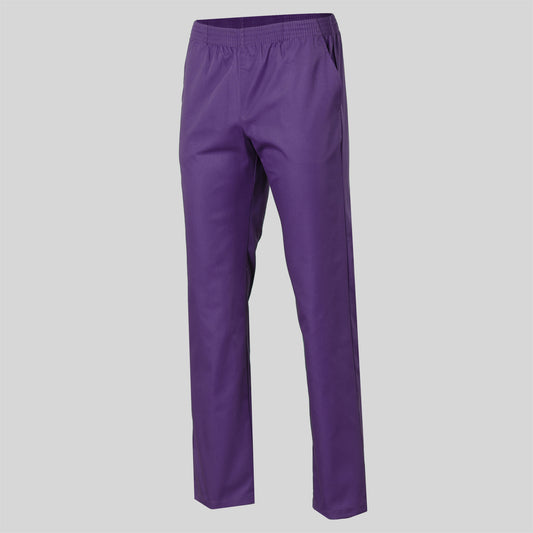 7733G0-136 - PANTALON SANITARIO SARGA NUEVOS COLORES BOL. GOMA ENTERA MORADO