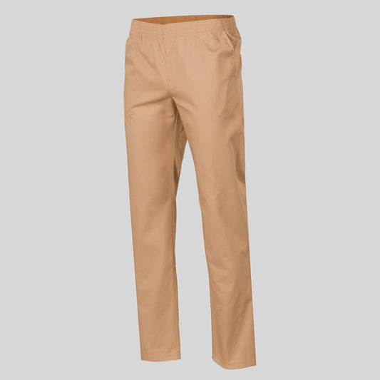 7733G0-141 - PANTALON SANITARIO SARGA NUEVOS COLORES BOL. GOMA ENTERA CREMA