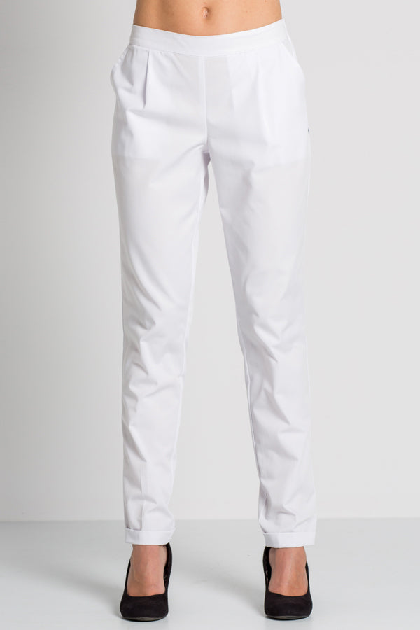 8287700 - Pantalón blanco dobladillo