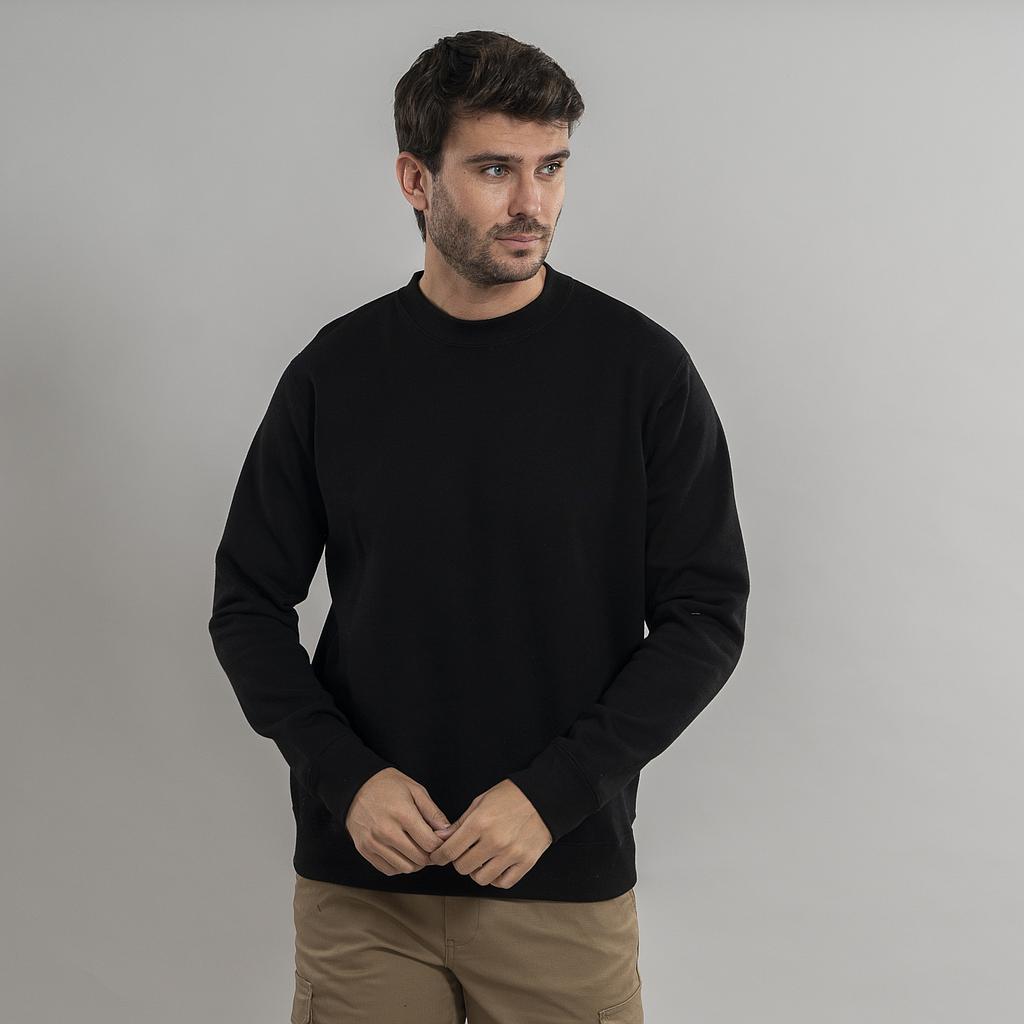 850018-001 - SUDADERA UNISEX MONTERREI NEGRO