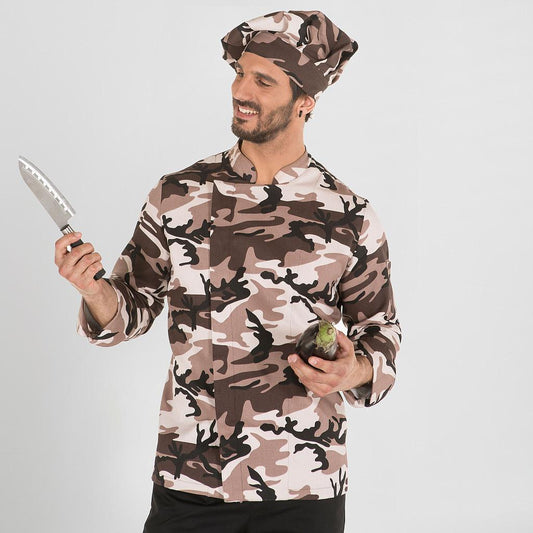 945500-5103 - CHAQUETA COCINA UNISEX GOYA CAMUFLAJE