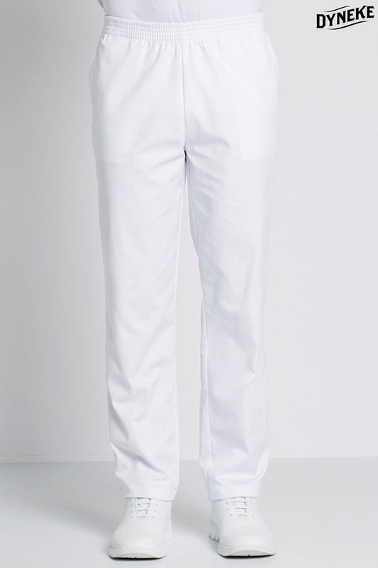 9929784 - Pantalón microfibra elástica blanco